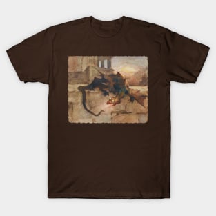 Dragon chasing its tail T-Shirt